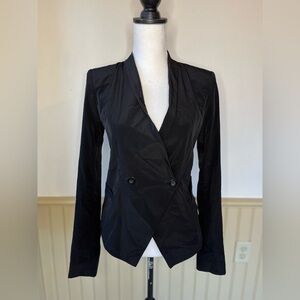 Vintage BCBG Maxazria Women’s Black Blazer Sz XS Notched Lightweight Work Jacket